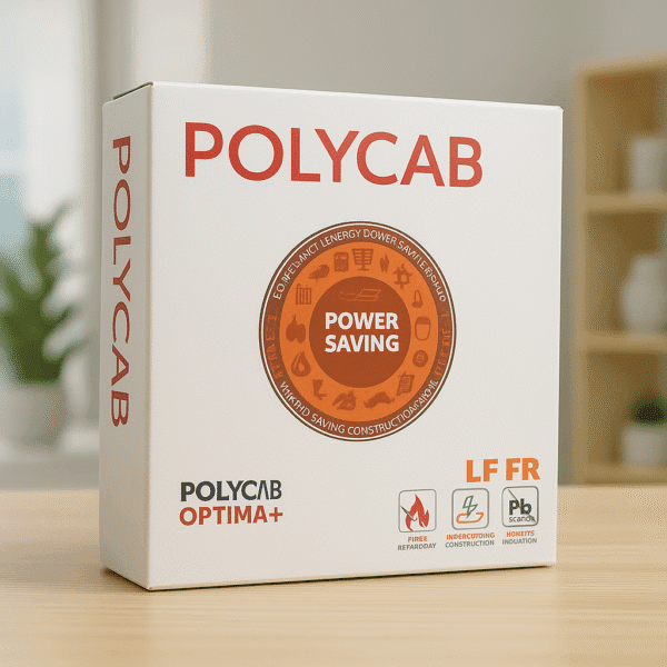 POLYCABOPTIMA+ – LF-FR House Wire | 90m Coil | Energy Efficient | RoHS & REACH Certified