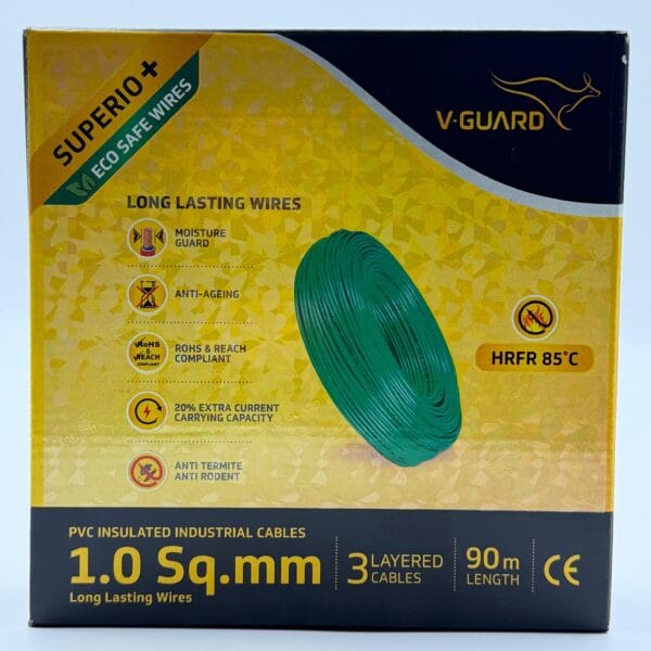 V-Guard Superio Plus Wire 90m – High-quality house wiring cable