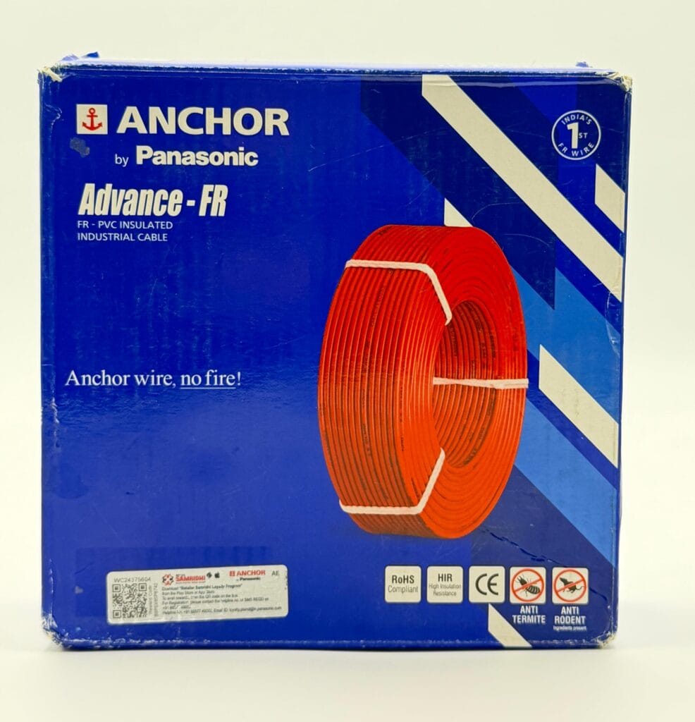 Anchor Advance FR Wire – Flame Retardant House Wiring Cable
