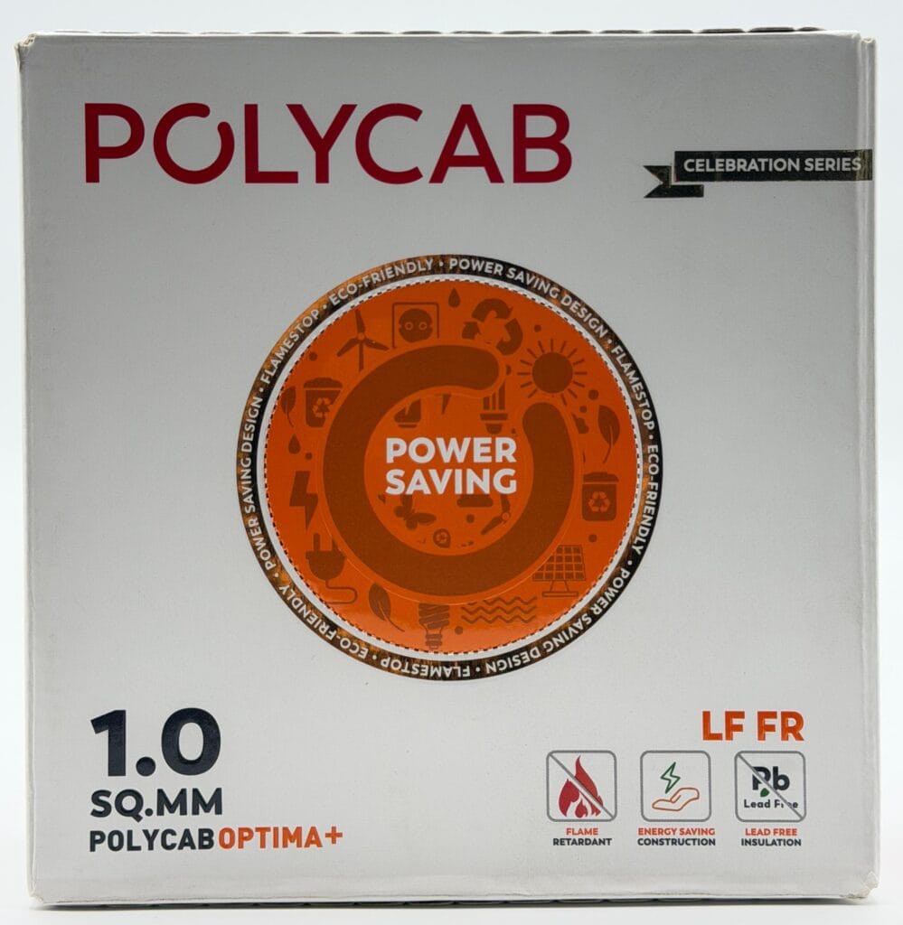 Polycab Optima Plus+ LFFR Wires – Low Fire & Fume Resistant Electrical Cable